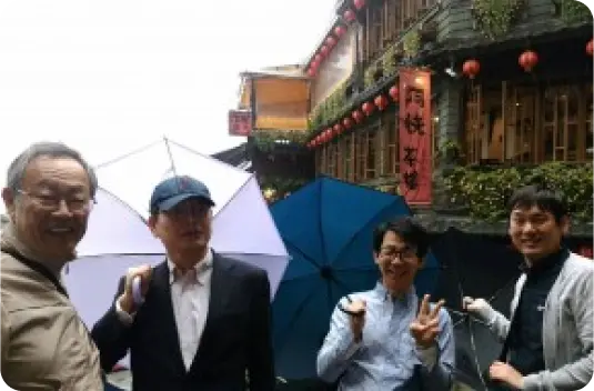 社員旅行の様子